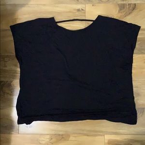 *🎉3 for 15* Black Knot-Back Forever 21 Crop Top